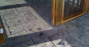 basement concrete overlay