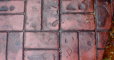 concrete overlay driveway