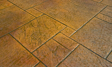 concrete patio installation