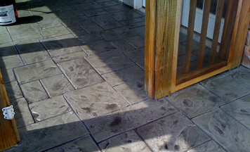 stamped concrete patio contractors near me