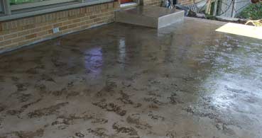 residential polished concrete floors
