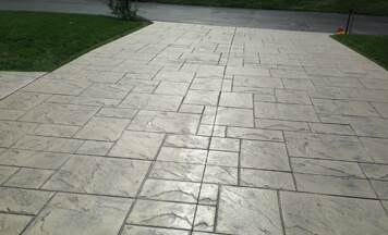 concrete driveway overlay
