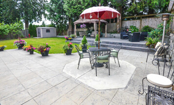 concrete patio repair