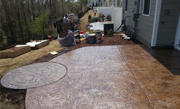 concrete patio overlay
