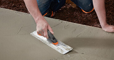 resurfacing existing concrete