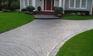 concrete driveway overlay