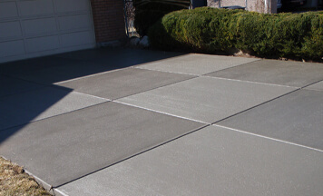 concrete driveways