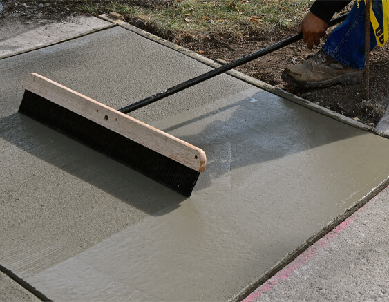 concrete pouring