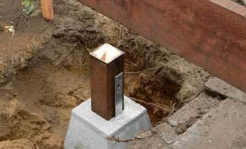 concrete footings installation