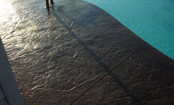 concrete pool decks